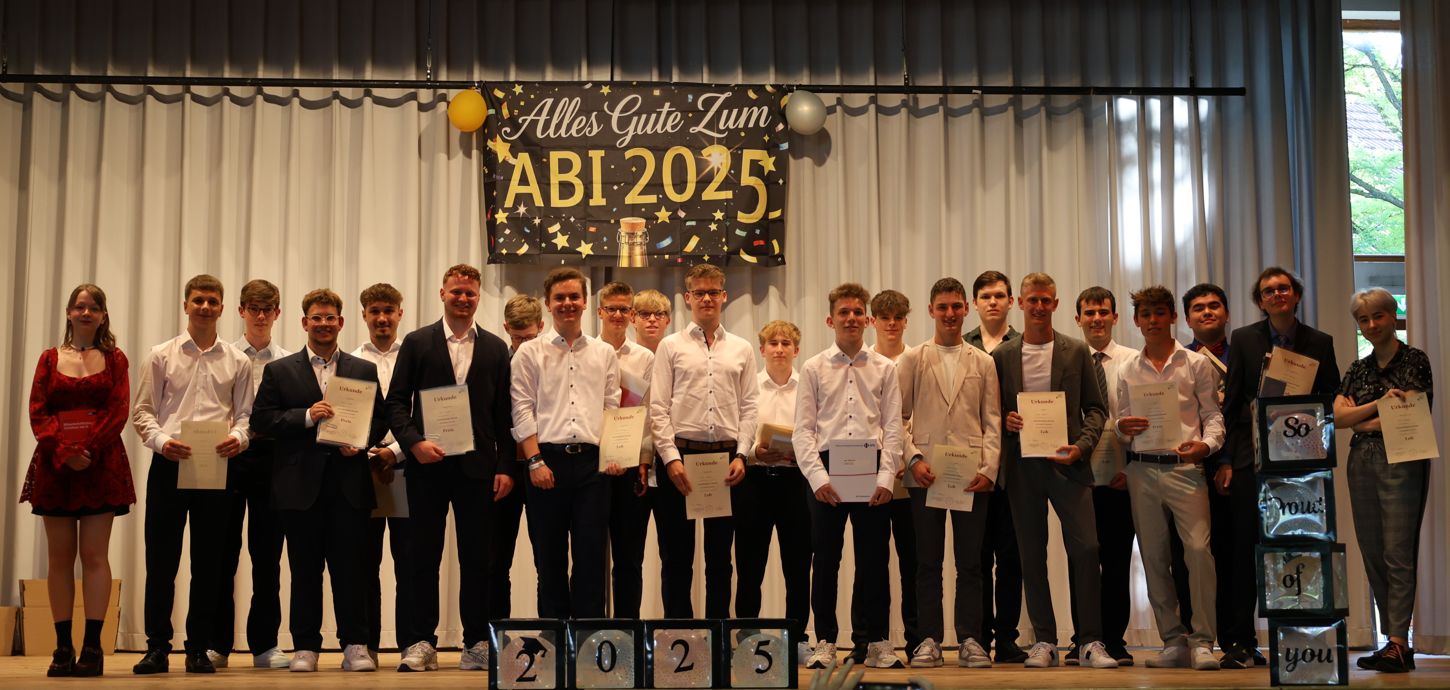 Rekordergebnis des Abiturjahrgangs 2024