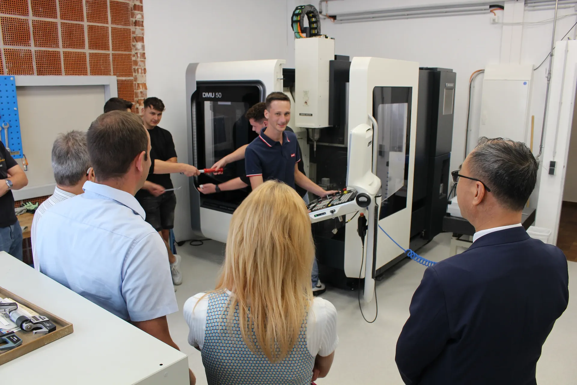 Duale Ausbildung überzeugt Taiwanische Delegation Bild