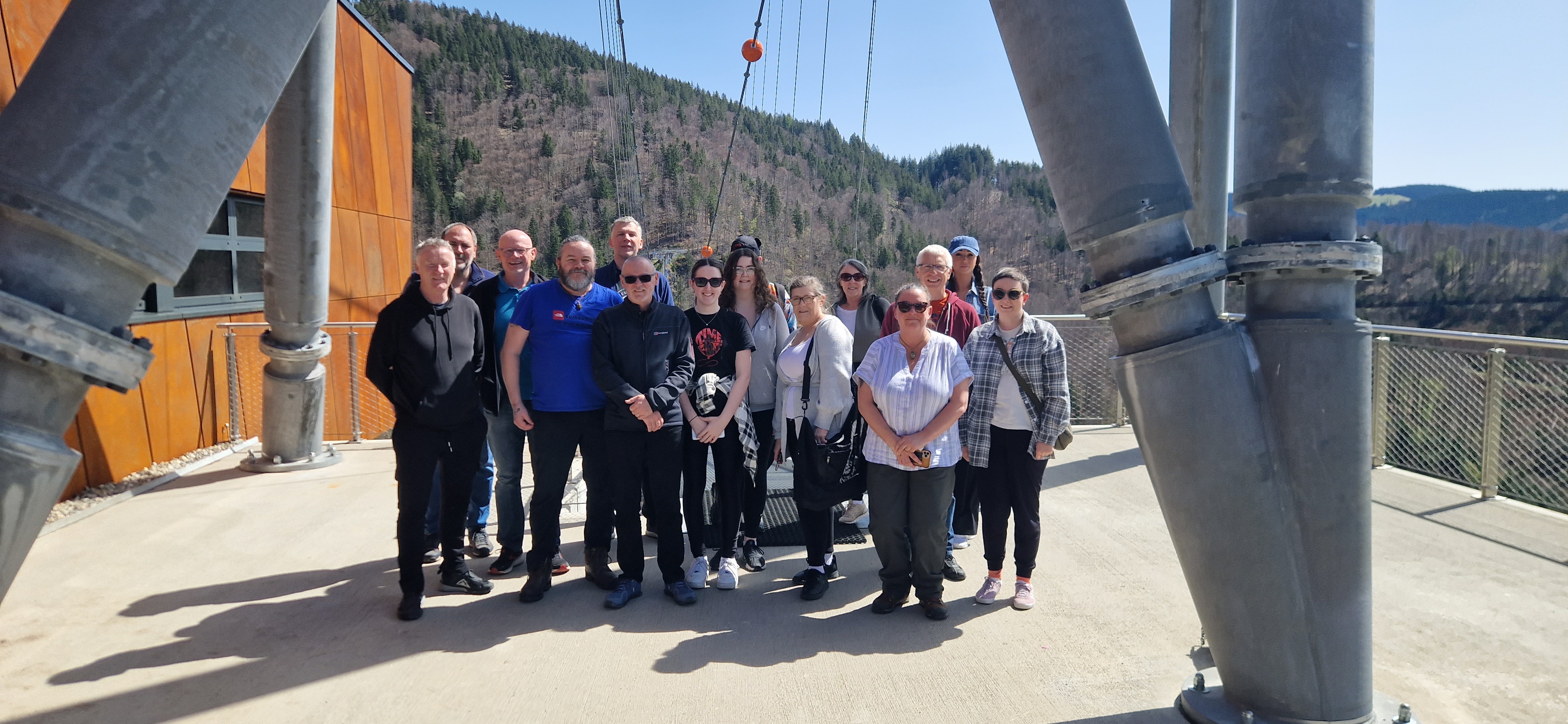 Liverpooler Azubis in Lörrach Bild