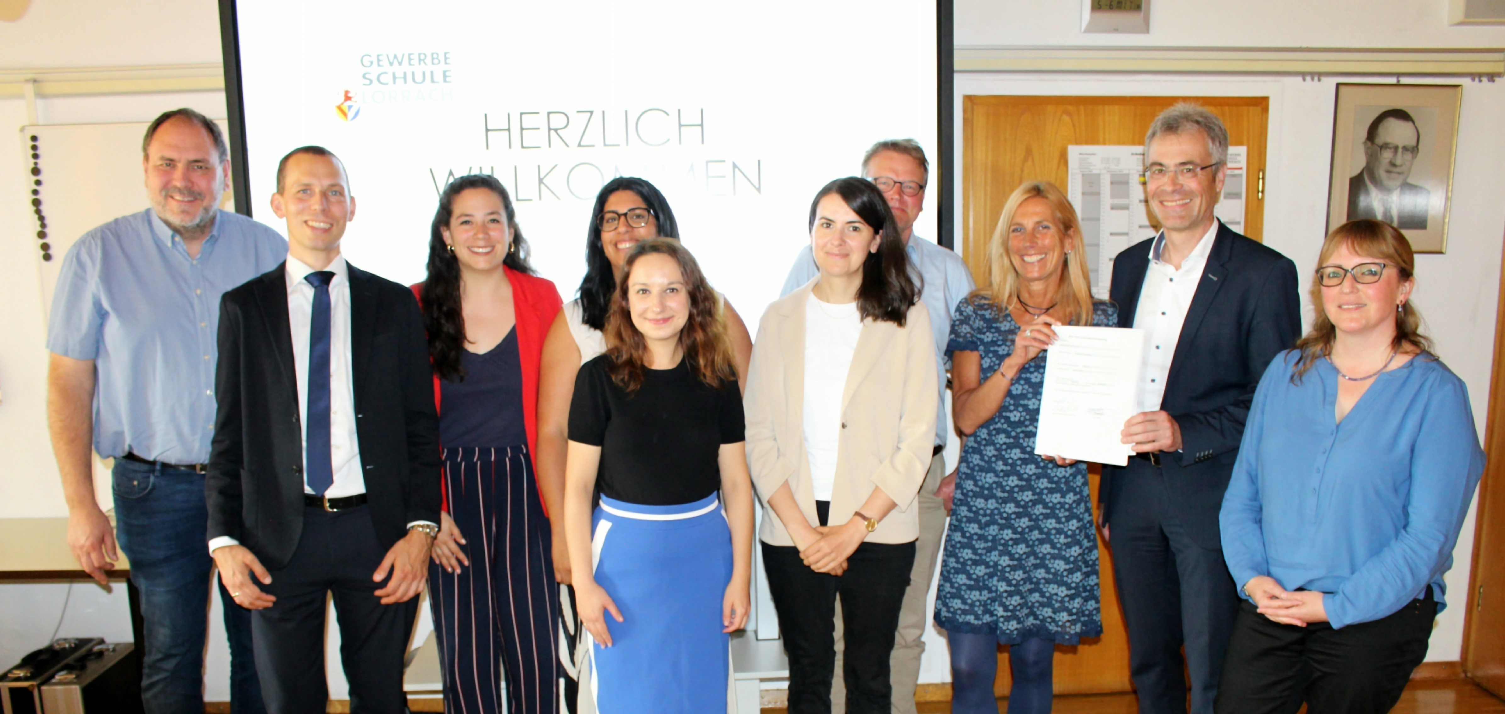 Neue Ziel- und Leistungsvereinbarung an der GWS Lörrach Bild