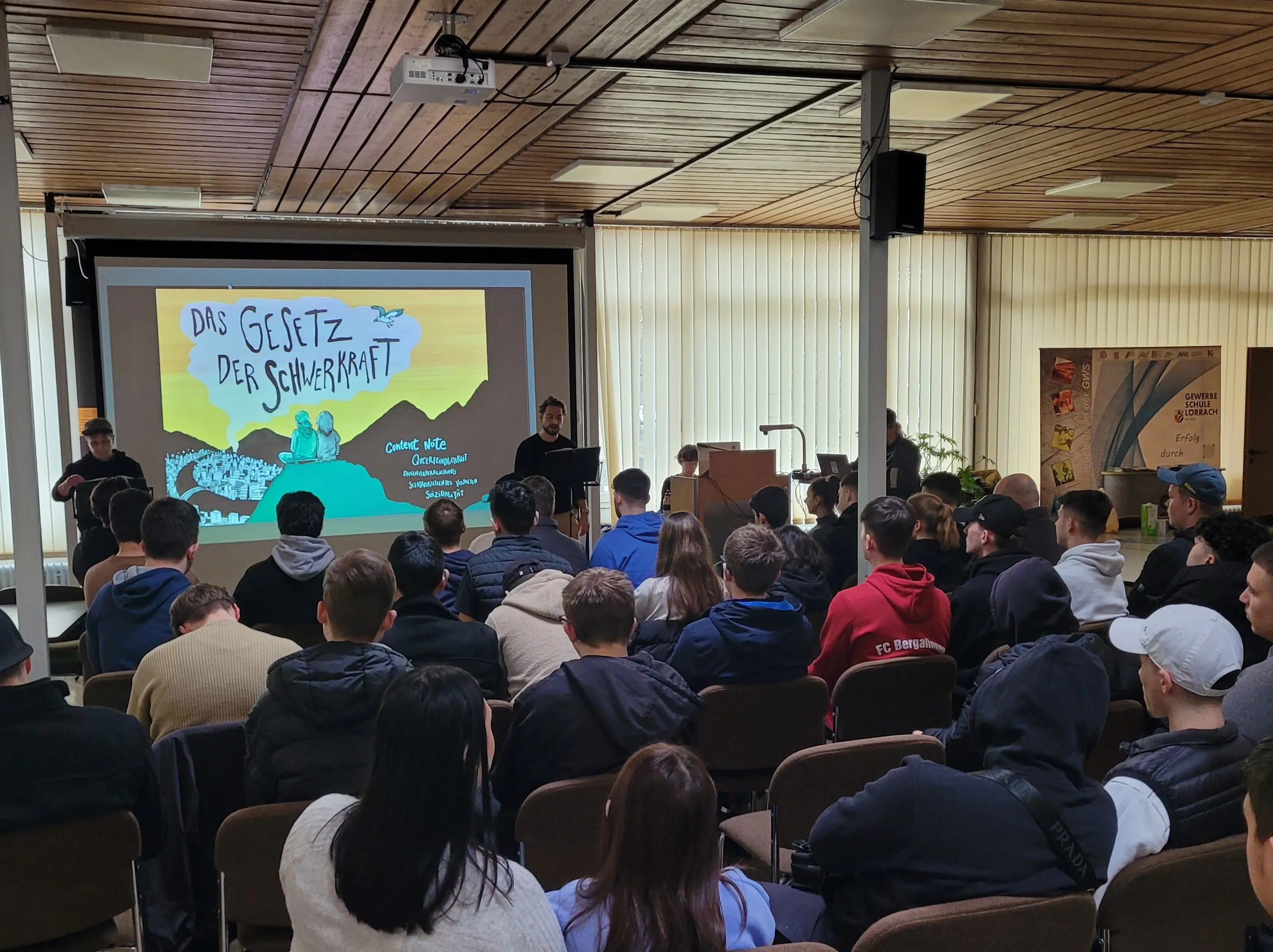 Theater meets FLUSS e.V. in der GWS Lörrach Bild