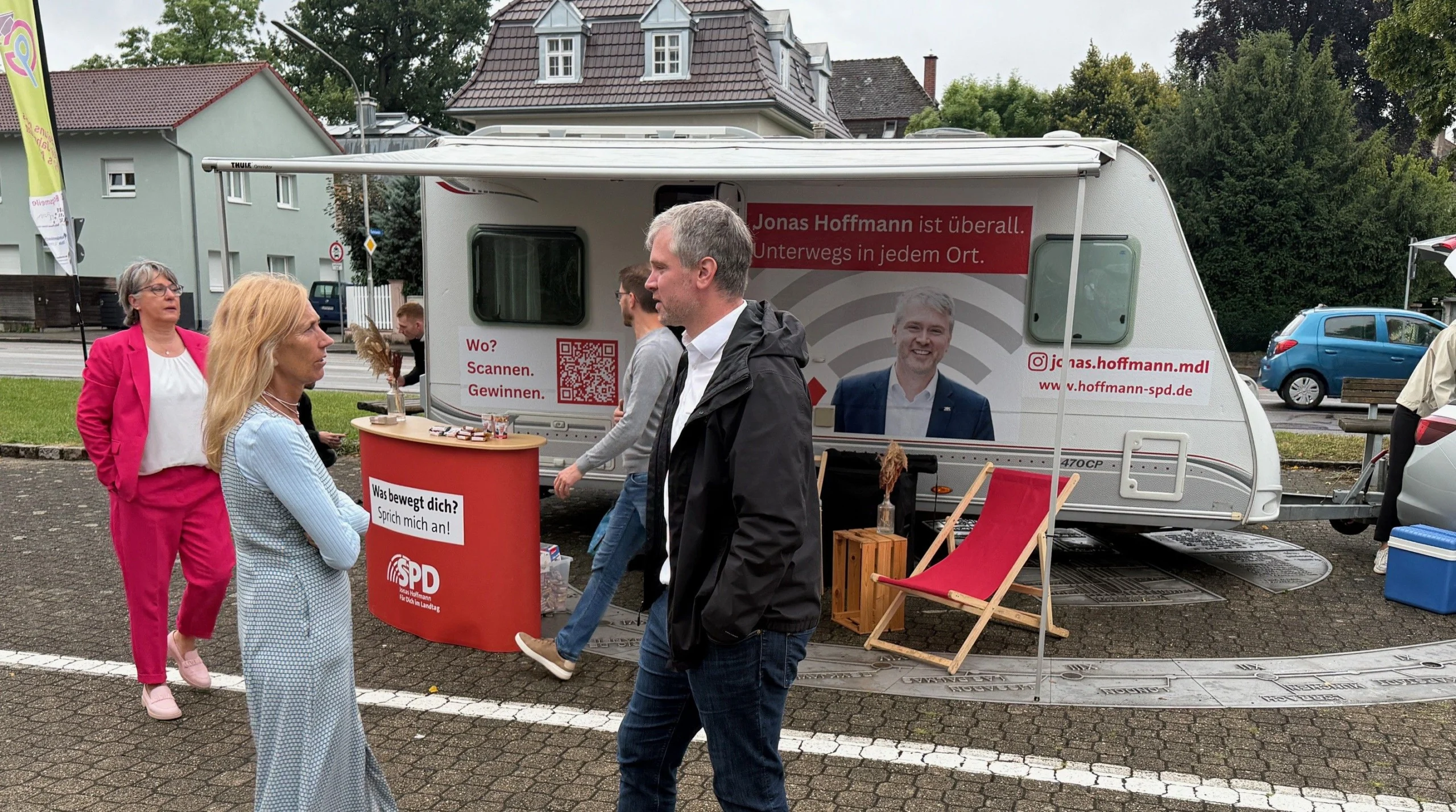 Landtagsabgeordnete zu Besuch