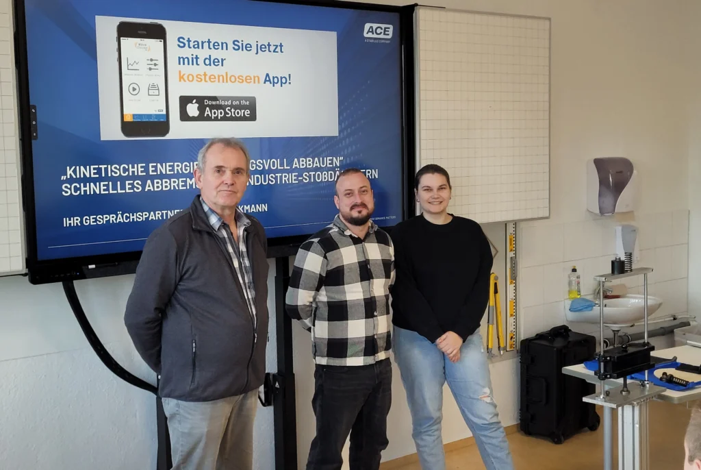 Fachvortrag ACE Stoßdämpfer in der Klasse FTM1