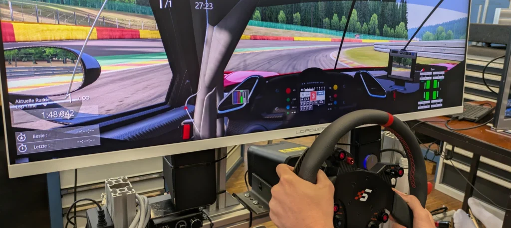 Rennsimulator der GWS Lörrach