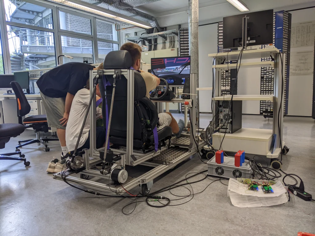 Rennsimulator der GWS Lörrach